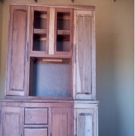 Cabinets made from local resources